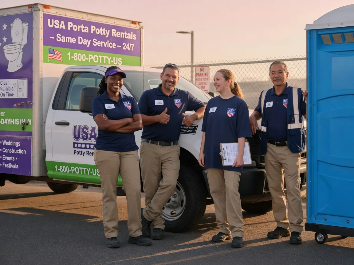 Porta Potty Rental company in Encino, CA